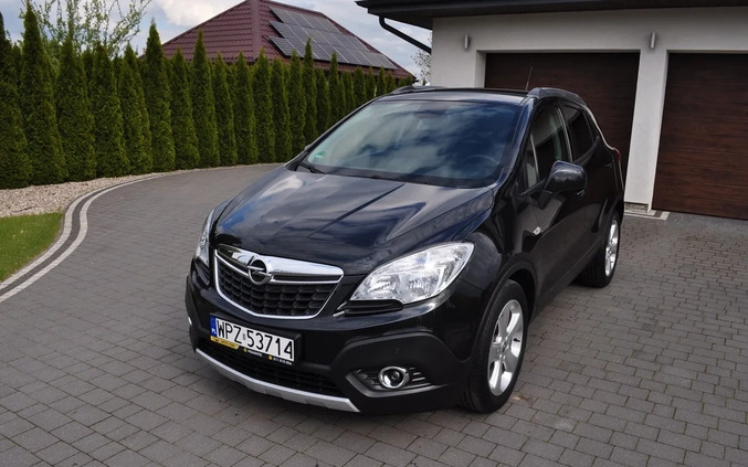 Opel Mokka cena 45900 przebieg: 136000, rok produkcji 2015 z Przasnysz małe 106